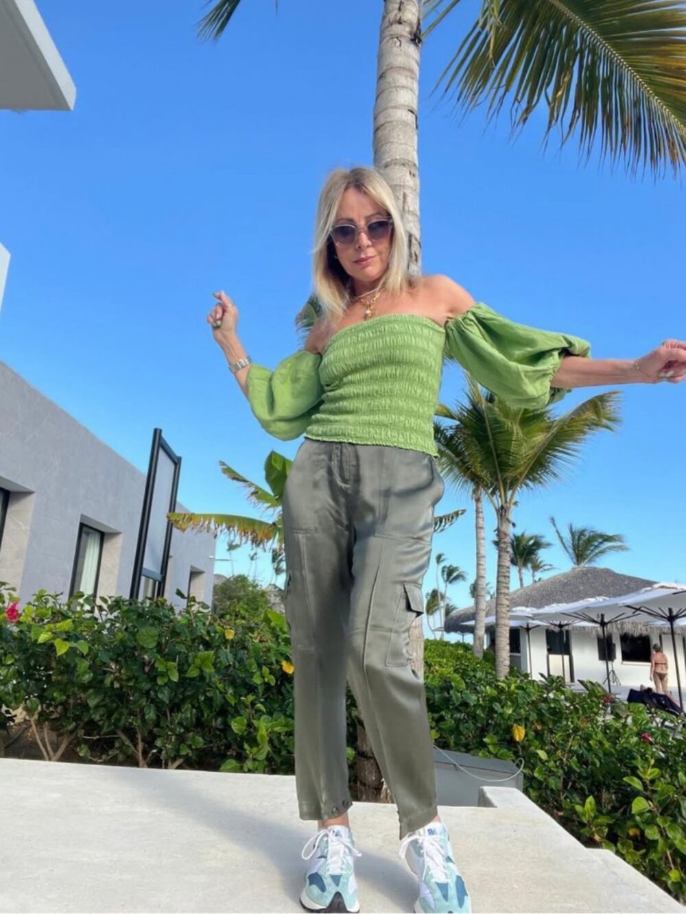 Young Fabulous & Broke Yacht Top Off The Shoulder Top
